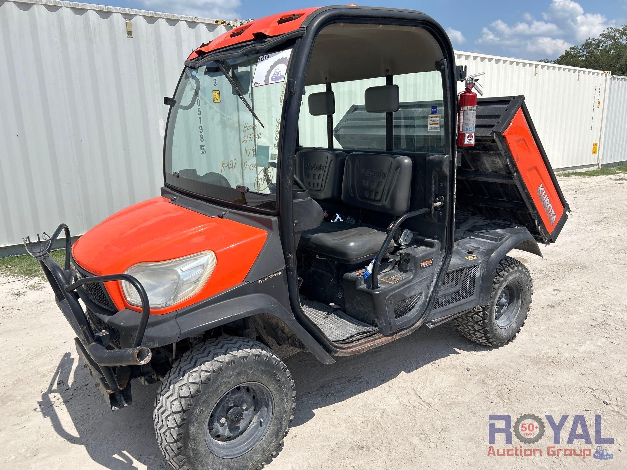 2018 Kubota RTV-X1100C 4x4 Utility Cart