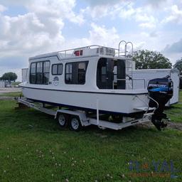 1999 ADV House Boat and Trailer