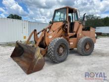 1989 Case WB14 4x4 Articulated Wheel Loader
