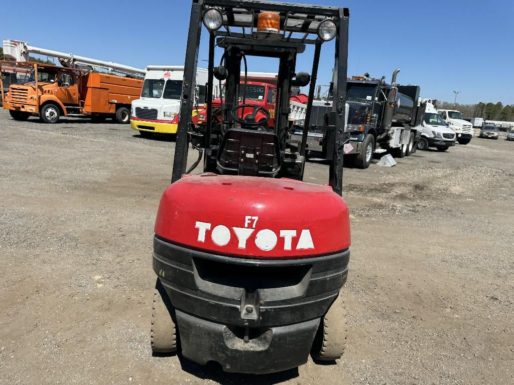 Toyota Forklift 3 Stage Mast Diesel