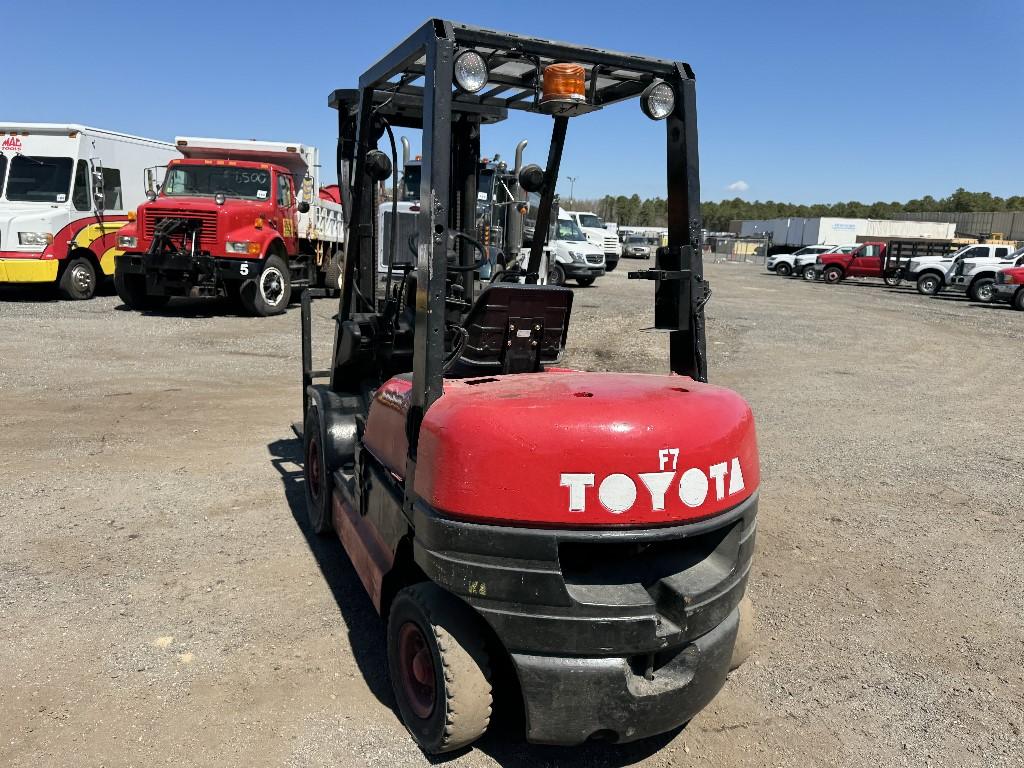 Toyota Forklift 3 Stage Mast Diesel