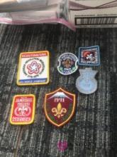 6- Boy Scouts jamboree patches