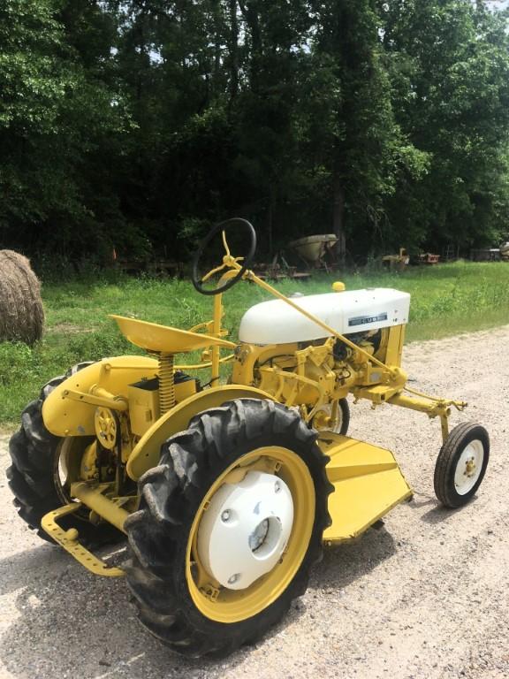 Farmall yellow Cub model J gas tractor
