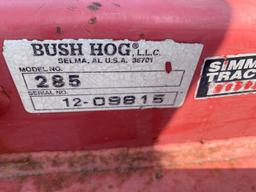 Bush Hog 285,  5' slip clutch