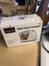 Mini food chopper