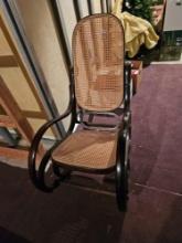 Wicker rocking chair ker