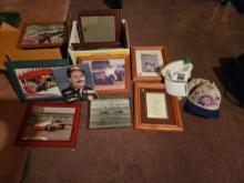 Pictures, frames, pictures, and hats