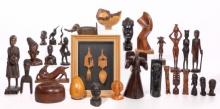 African Wood Carving Assortment