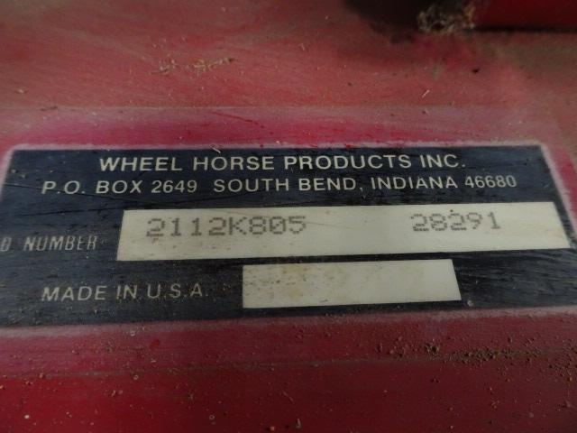 WHEEL HORSE MODEL 312-8 42" RIDING LAWN TRACTOR