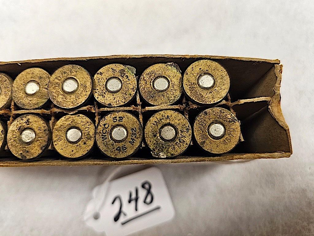 PARTIAL BOX - WINCHESTER 45/70 BLANKS