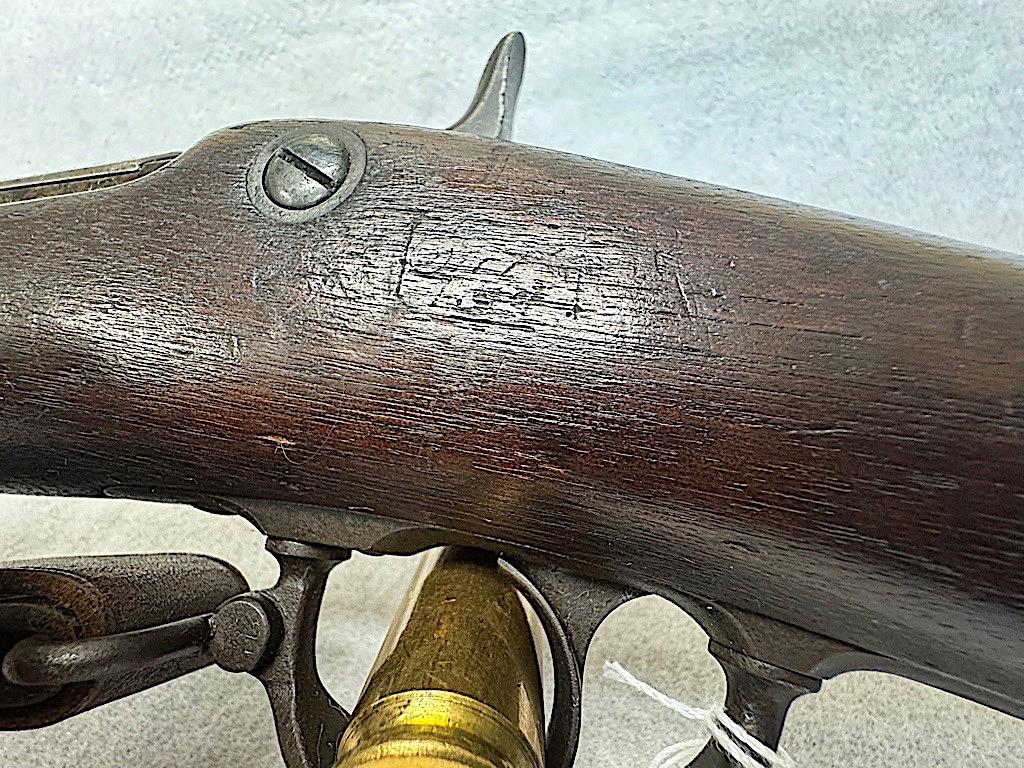 US SPRINGFIELD MODEL 1873 RIFLE, CAL 45/70, ORIGINAL STRAP AND CLEANING ROD