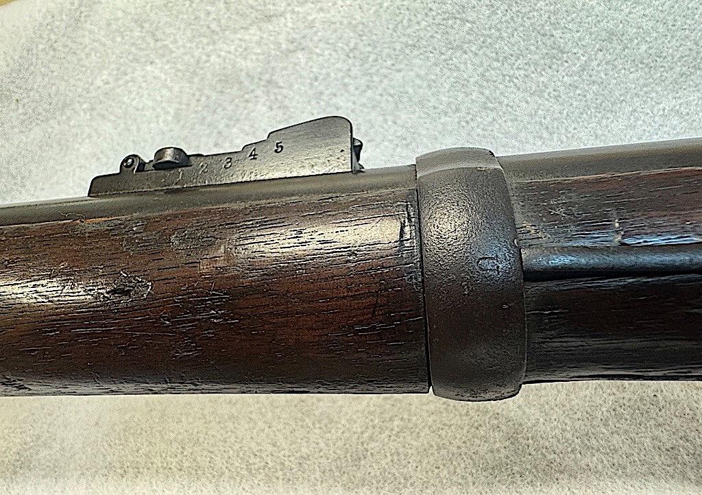 US SPRINGFIELD MODEL 1873 CADET RIFLE, CAL 45/70, WITH CLEANING ROD, S/N 19
