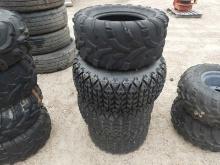 (4) Mismatched Tires w/ Rims