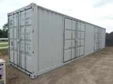 Unused 2024 40' High Cube Shipping Container, s/n CICU6240725: 2 Side Doors