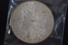 1880 Morgan Dollar; XF/AU
