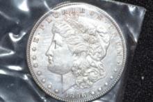 1896 Morgan Dollar; AU