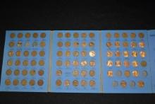 Book of 84 Lincoln Cents including 48 Wheat and 3 Steel Pennies