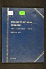 Book of 35 Washington Silver Quarters