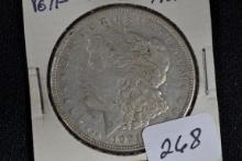 1921-D Morgan Dollar; VF