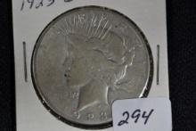 1923-S Peace Dollar; G
