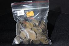 Group of 180 - Teens and Twenties Wheat Pennies