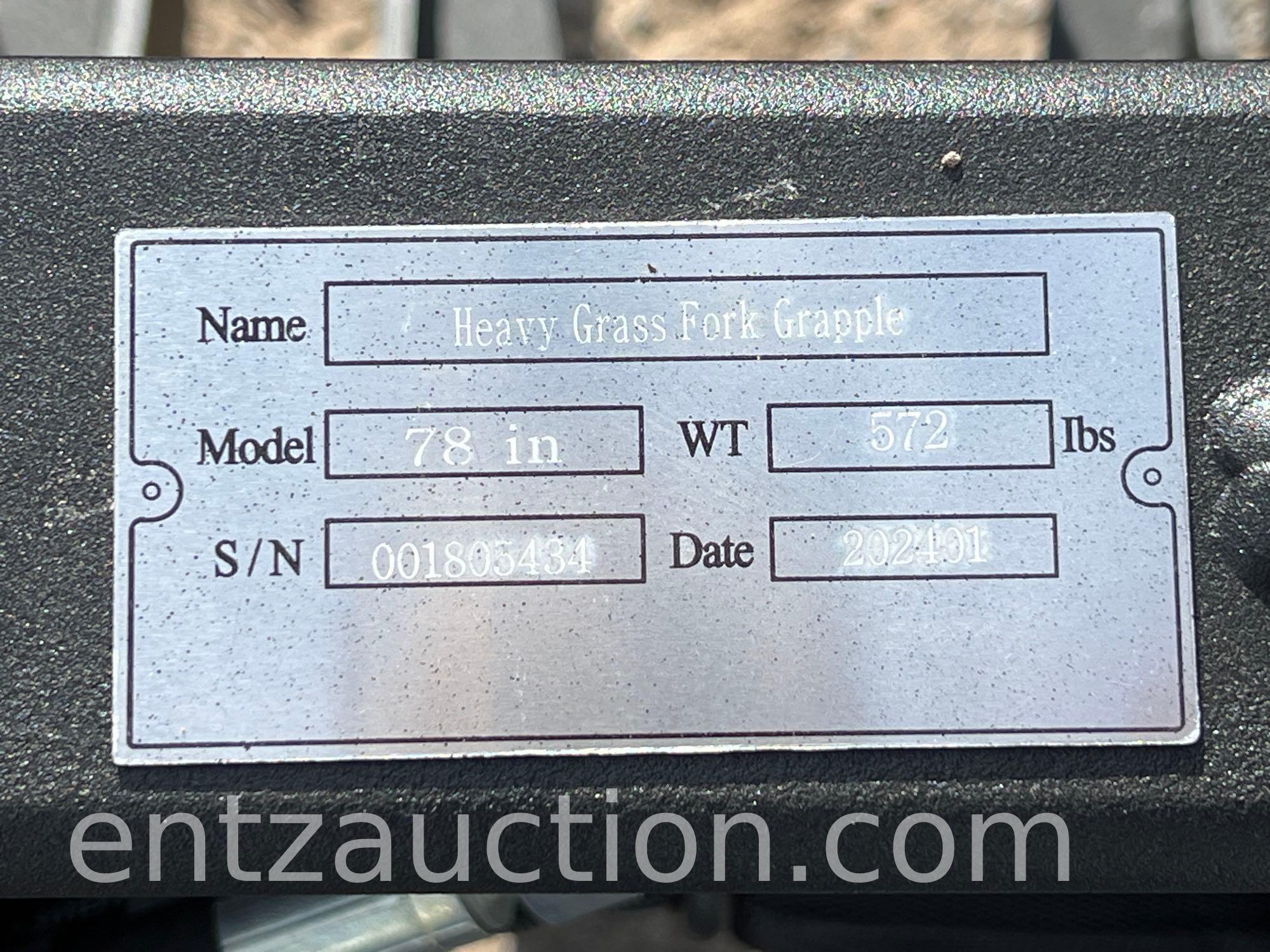 78" HD GRASSFORK GRAPPLE, USSA
