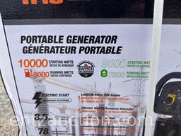 8000 / 7500 WATT GENERATOR, ELECTRIC START,