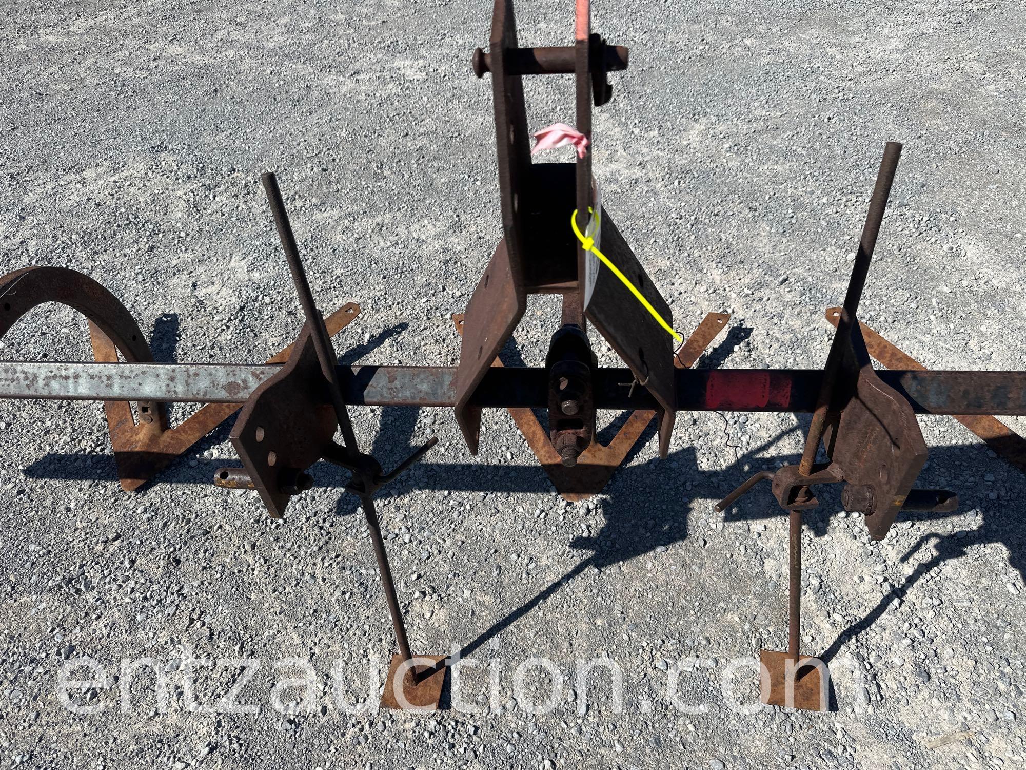 DEMPSTER 3 ROW SWEEP PLOW / CULTIVATOR, 3 PT