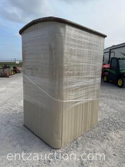 EXTRA LARGE VERTICAL STORAGE SHED, 5' X 6' X 6'