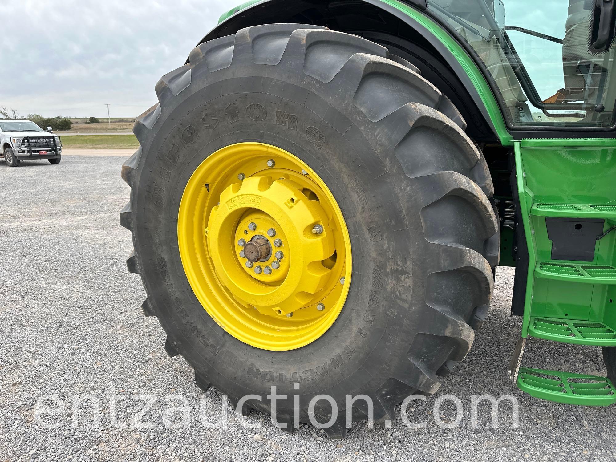 2020 JD 6215R TRACTOR, C&A, FWA, 3PT, PTO, IVT