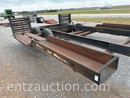 1993 DONAHUE GN EXPANDABLE SWATHER TRAILER,