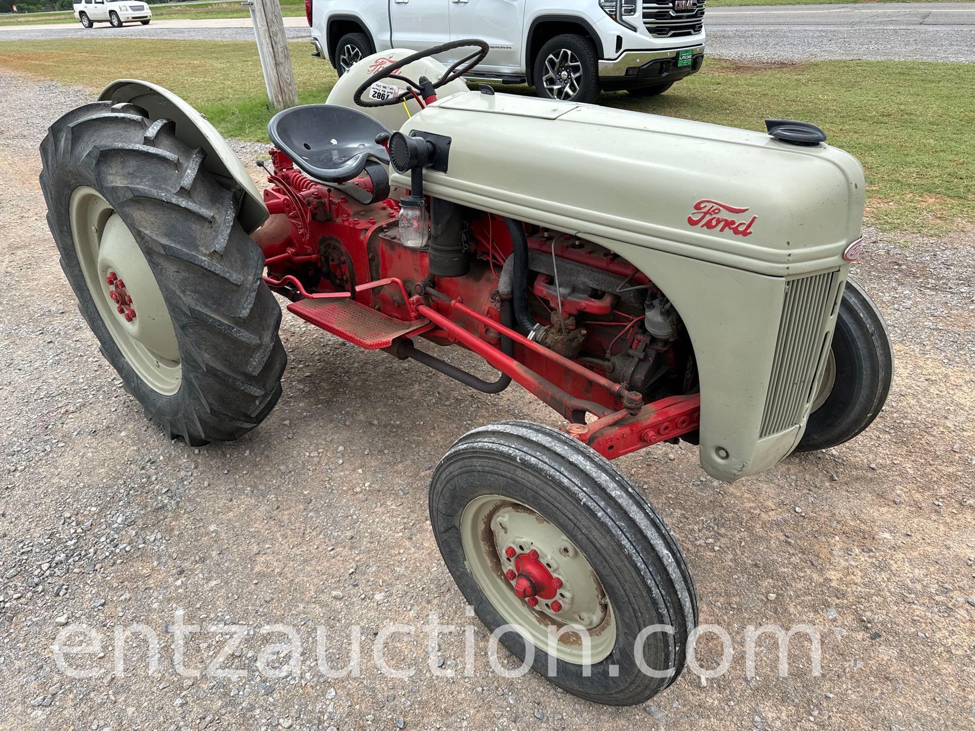 1951 FORD 8N TRACTOR, 3PT, 540 PTO,