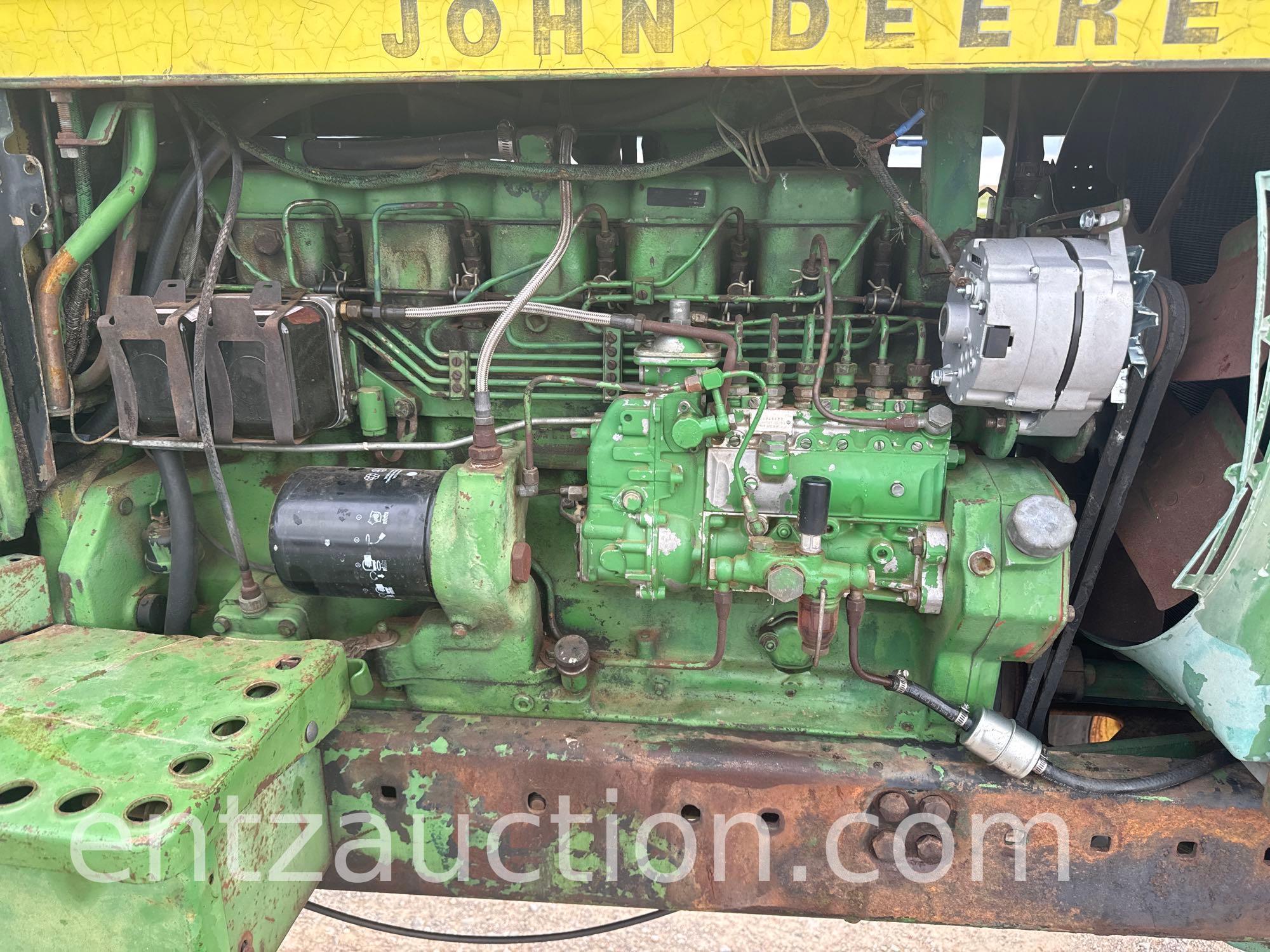 1977 JD 4430 TRACTOR, QUAD RANGE, 3PT,