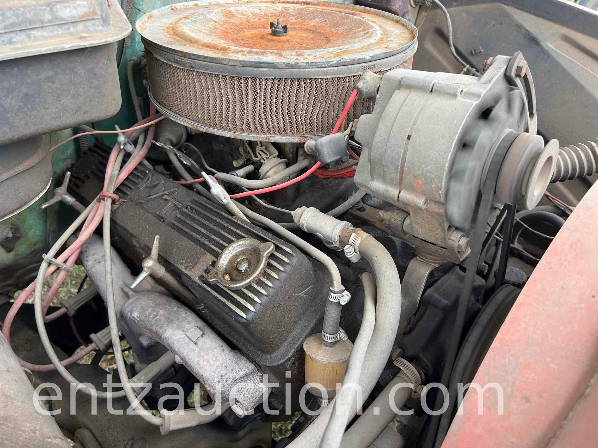 1966 CHEVY C30 TRUCK, 350 ENGINE, 4 SPEED TRANS.,