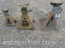 LOT OF 3 JACK STANDS