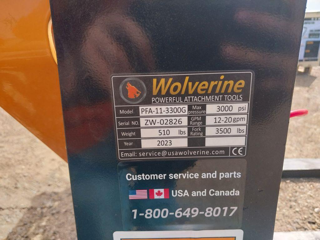 Wolverine Pallet Fork Hydraulic Adjustable
