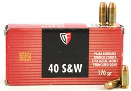 AMMUNITION LOT OF .45 & .40 CAL TOTAL RDS 400