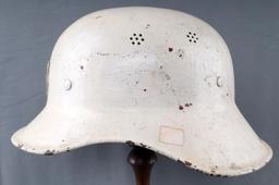 WWII GERMAN LUFTSCHUTZ STYLE MEDIC HELMET