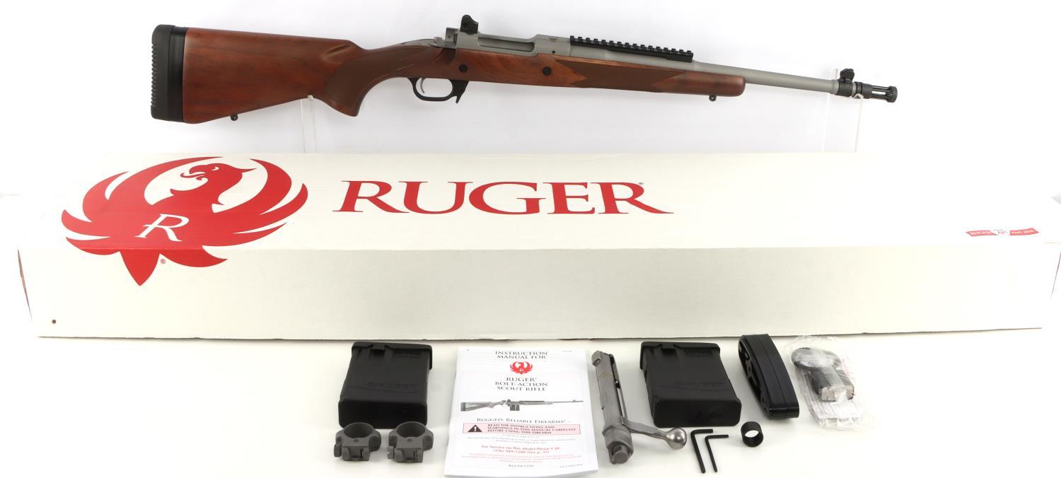 RUGER GUNSITE SCOUT .308 WIN BOLT ACTION RIFLE NIB