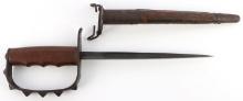 WWI US MODEL 1917 TRENCH FIGHTING KNIFE