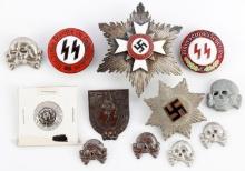 WWII GERMAN THIRD REICH MEDAL LOT OF 12