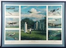 WILLIAM S. PHILLIPS LEST WE FORGET SIGNED PRINT