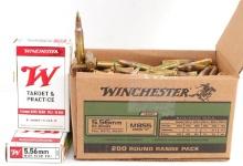 240 ROUNDS OF 556 WINCHESTER LOOSE FMJ AMMO