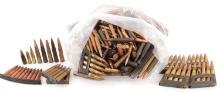 APPROX 400 ROUND OF VINTAGE LOOSE RIFLE AMMUNITION