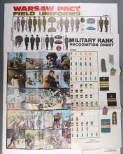 US INTELLIGENCE COLD WAR RECOGNITION CHART LOT 4