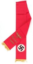 WWII GERMAN NSDAP JOSEPH BURCKEL FUNERAL SASH