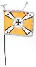 WWII GERMAN REICH LUFTWAFFE FLIGHT MINIATURE FLAG