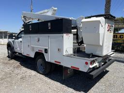 2017 Ford F-550xl Diesel Bucket Truck W/t R/k