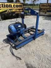 RELIANCE ELECTRIC 50HP ELECTRIC MOTOR SKID MOUNTED