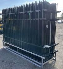 (24) NEW AGT 10 ft x 7 ft Powder Coated Fencing